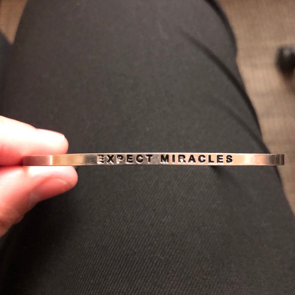 EXPECT MIRACLES MantraBand Bracelet